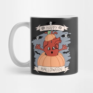 Halloween anatomy heart Mug